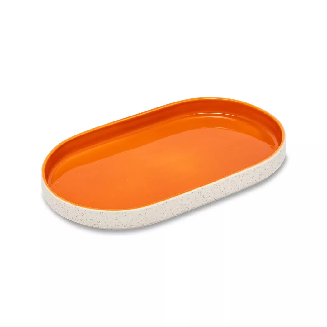 Manor Lima Platter Orange 17x29x3cm