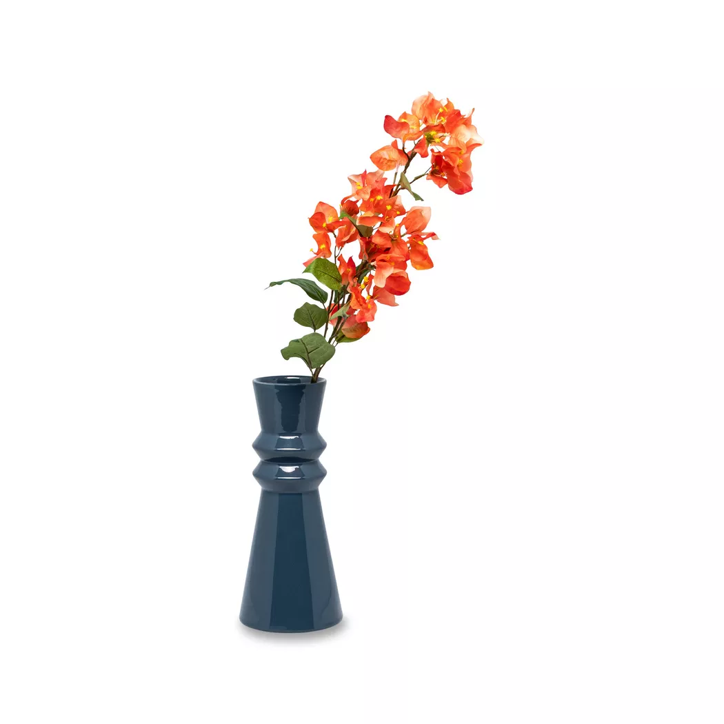 Manor - Vase, H32CM,Ø14CM, Indigo