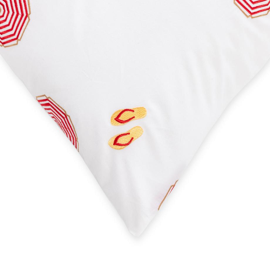 Manor Federa Rimini con stampa ombrellone e infradito  