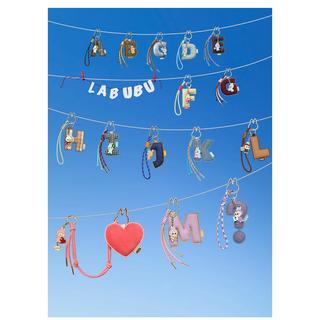 Popmart Beauty Labubu The Monsters "Pin for love" N-Z Letter Pendant-Series, paquet surprise   