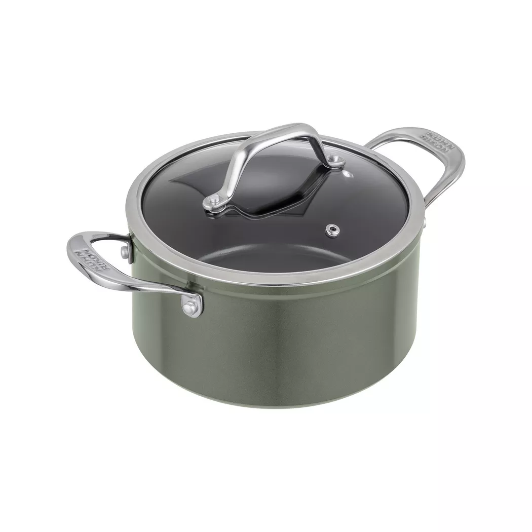 Kuhn Rikon - Kochtopf, 24CM/5L, Olivegrün