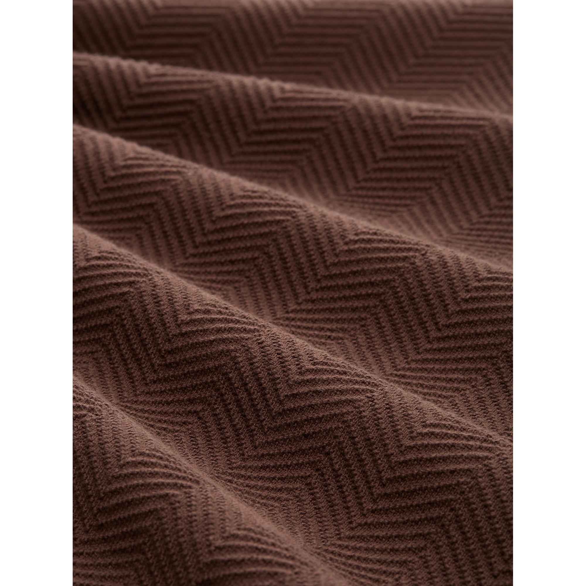 TOM TAILOR Fischgrät Regular Fit Pullover  