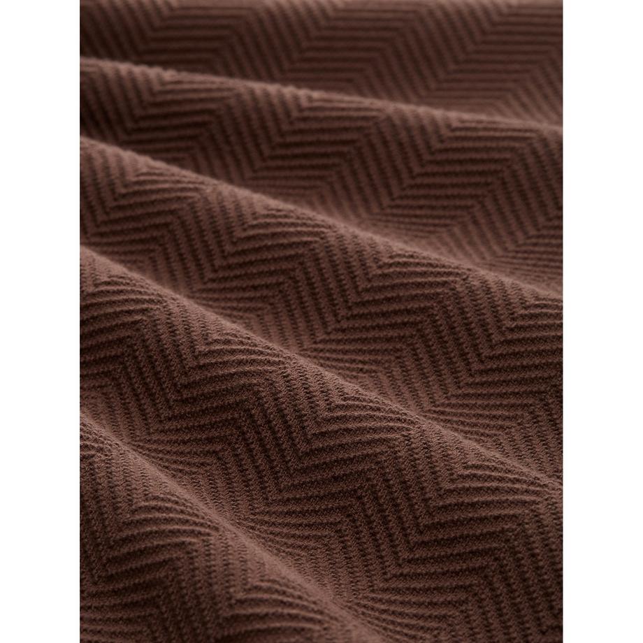 TOM TAILOR Fischgrät Regular Fit Pullover  