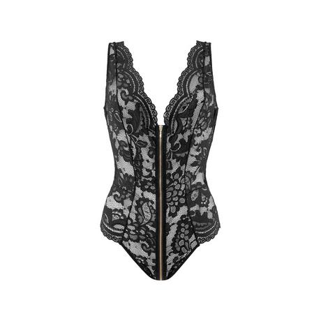 LASCANA Body en dentelle avec fermeture éclair  