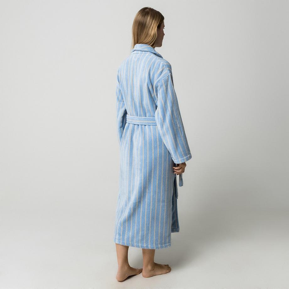 Manor Lexi Gestreifter Unisex Bademantel  