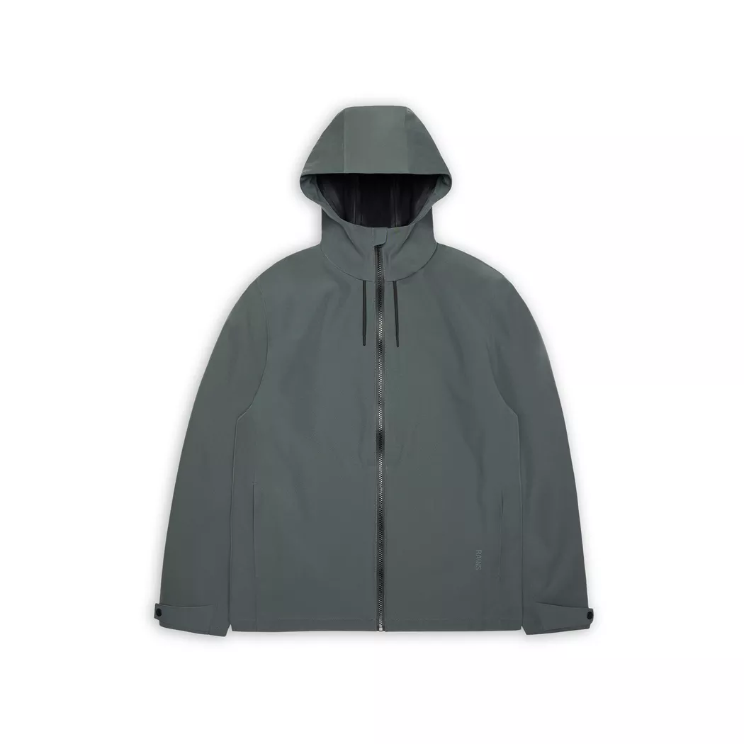 RAINS - Jacke, für Herren, Dunkelgrau, Größe M
