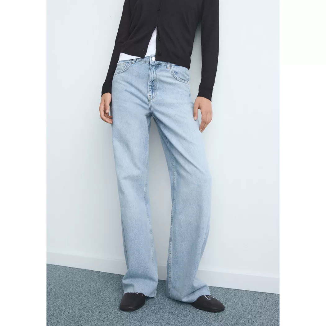 Mango - Jeans, für Damen, Blau Größe 44