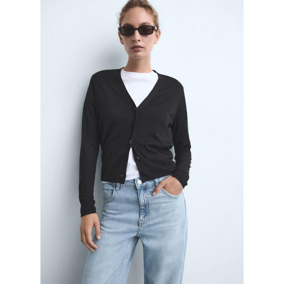 MANGO Danila High Waist Wide Leg Jeans  