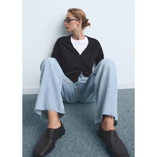 MANGO Danila High Waist Wide Leg Jeans  