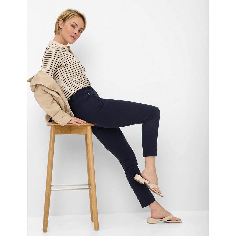 RAPHAELA BY BRAX Lillyth Slim Fit Tapered Knöchellange Hose  