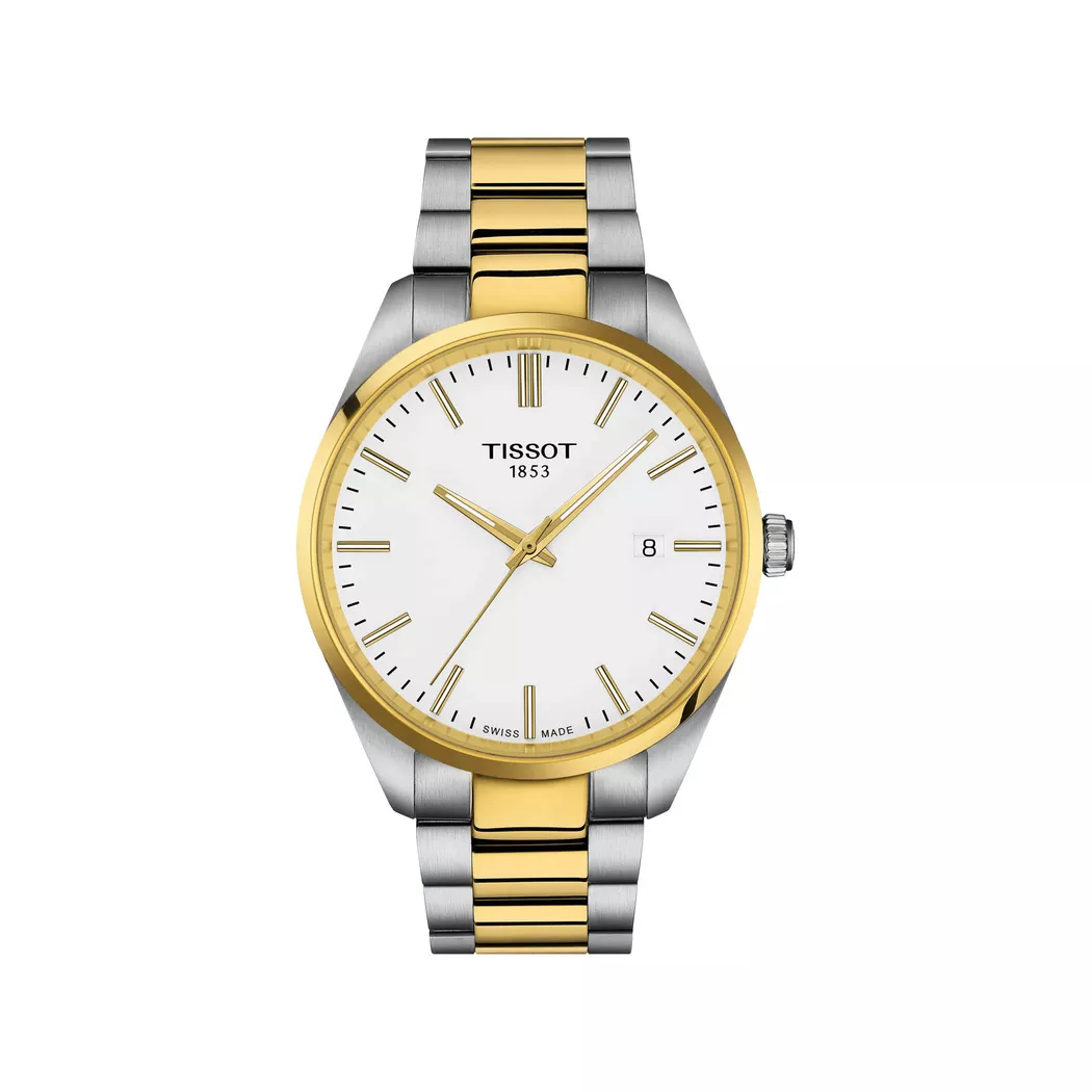 Tissot - Analoguhr, Pr 100, 40mm, Zweifarbig 2