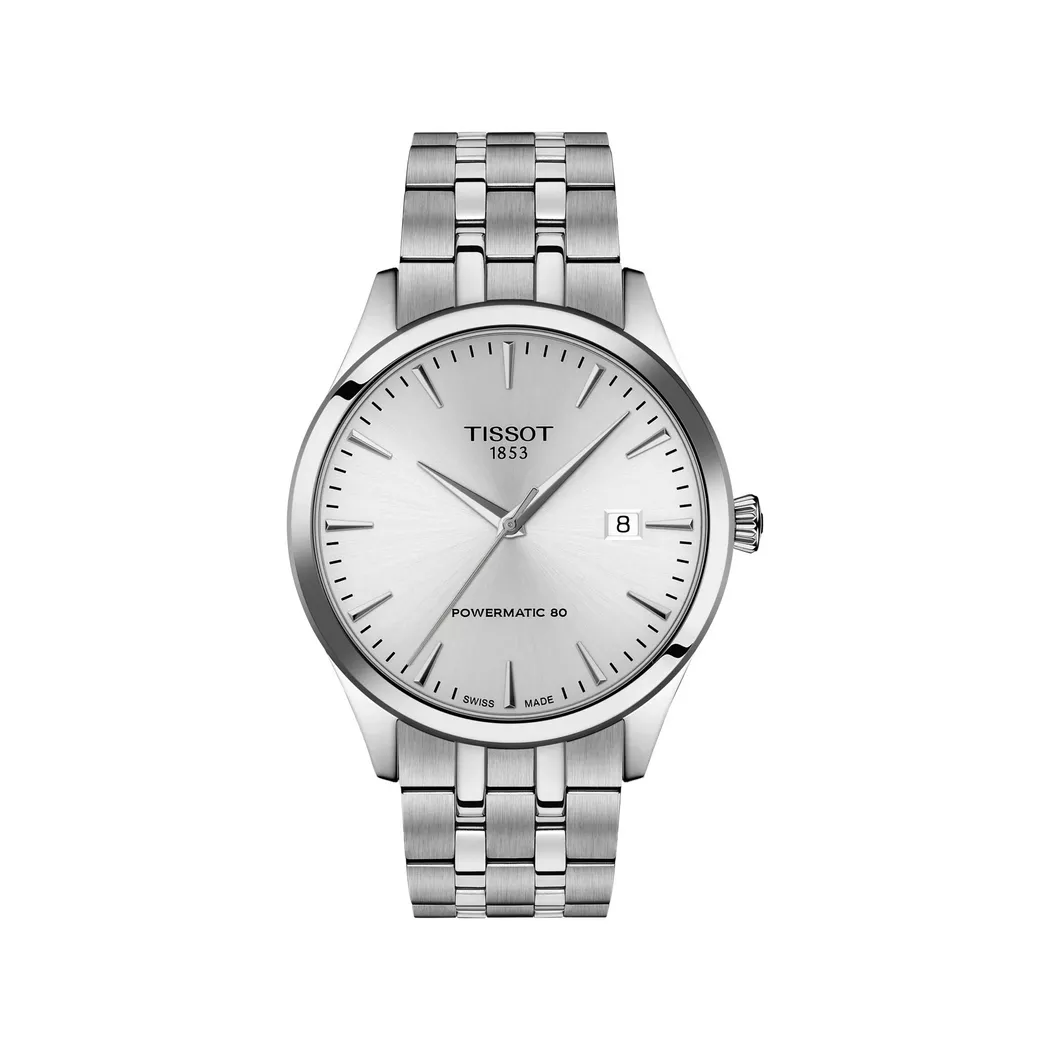 Tissot Classic Dream Automatic Silver Dial Stainless Steel Men's Watch T158.407.11.031.00 silver  male