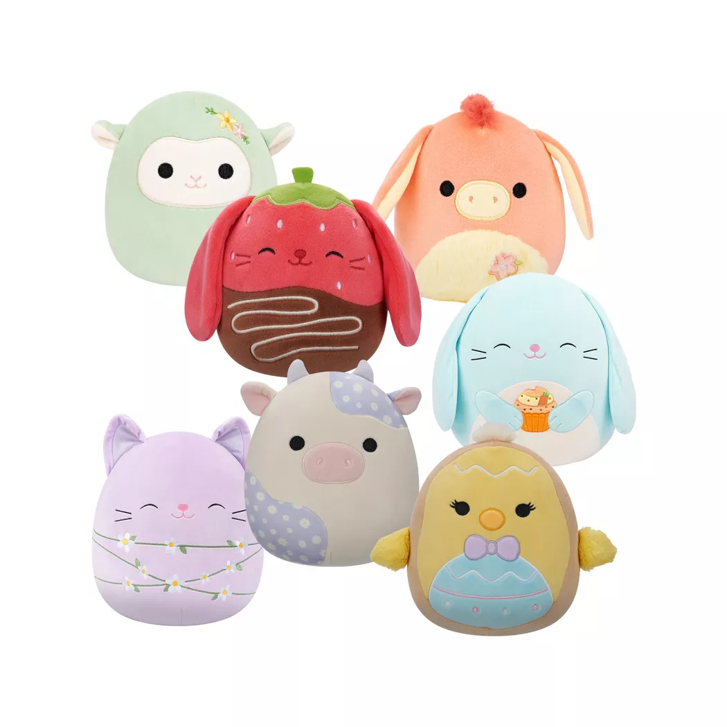 Squishmallows - Easter Plush, Zufallsauswahl, 19cm, Multicolor