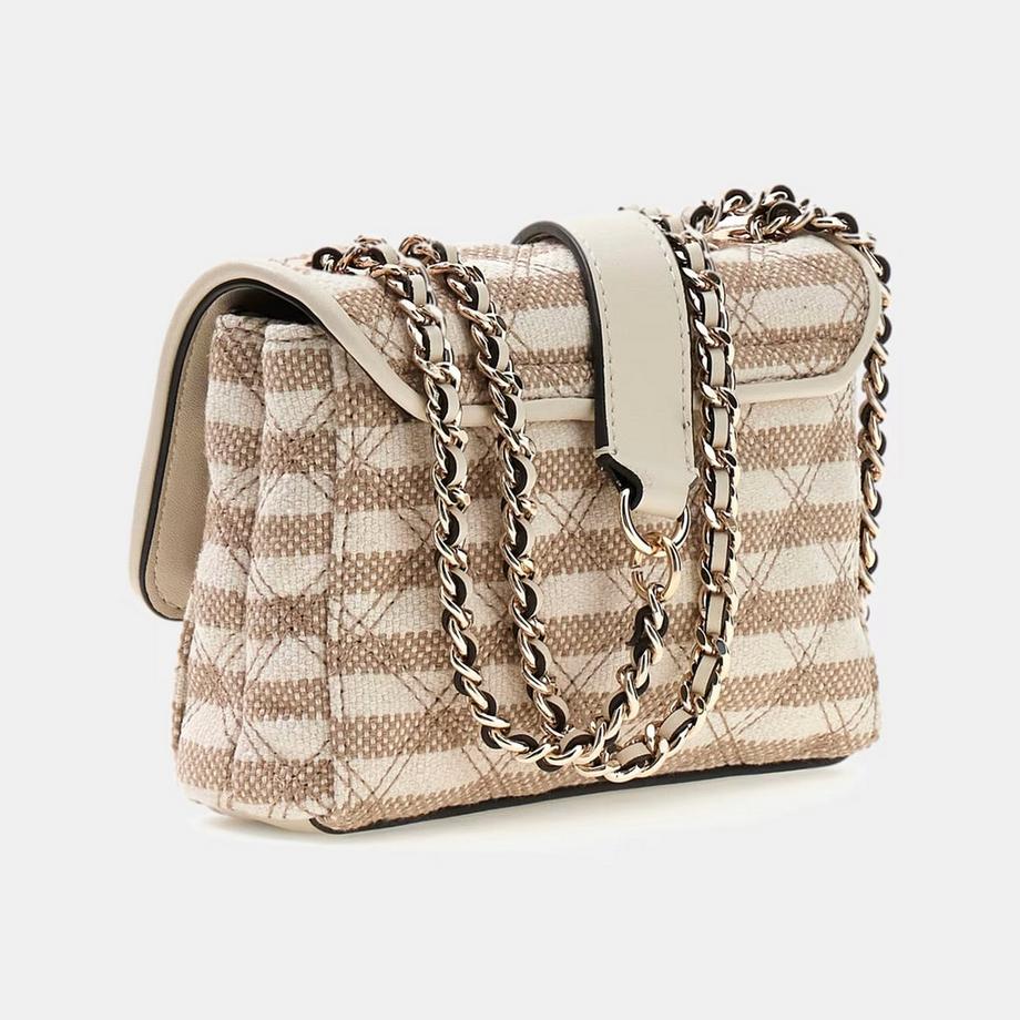 GUESS Giully II Sac à Bandoulière avec Motif Matelassé  