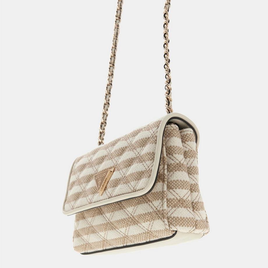 GUESS Giully II Sac à Bandoulière avec Motif Matelassé  