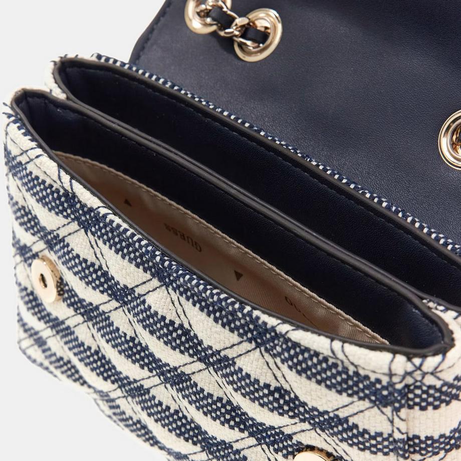 GUESS Giully II Sac à Bandoulière avec Motif Matelassé  