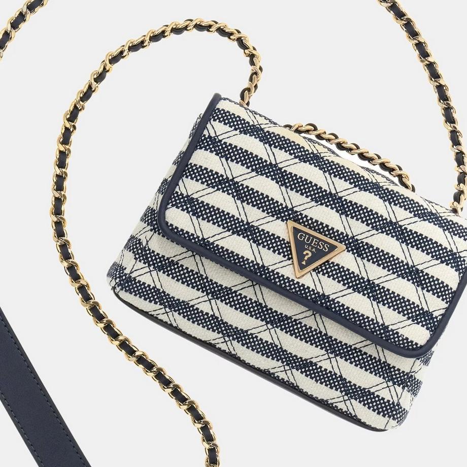 GUESS Giully II Sac à Bandoulière avec Motif Matelassé  