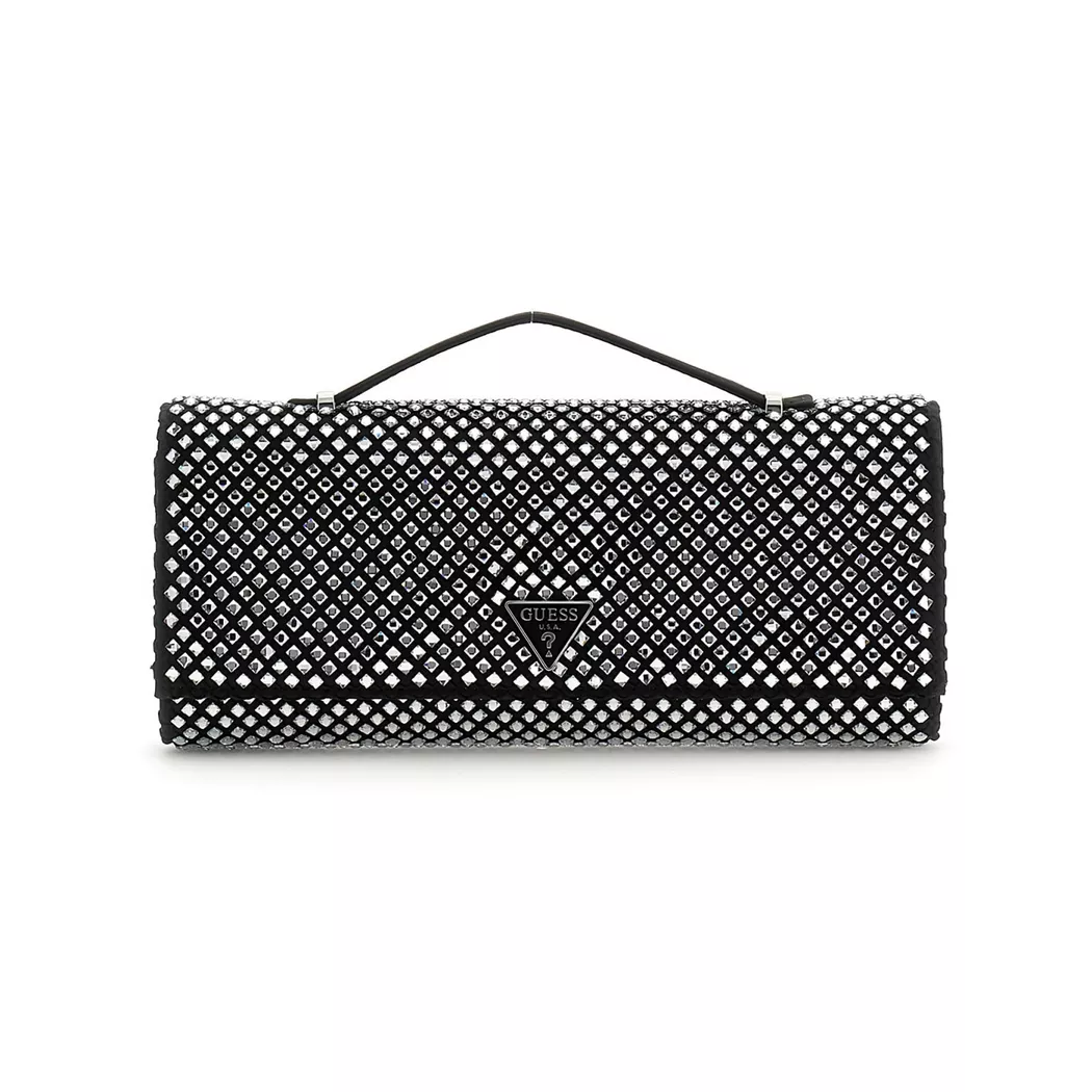Guess - Clutch, für Damen, Black, Größe ONESIZE