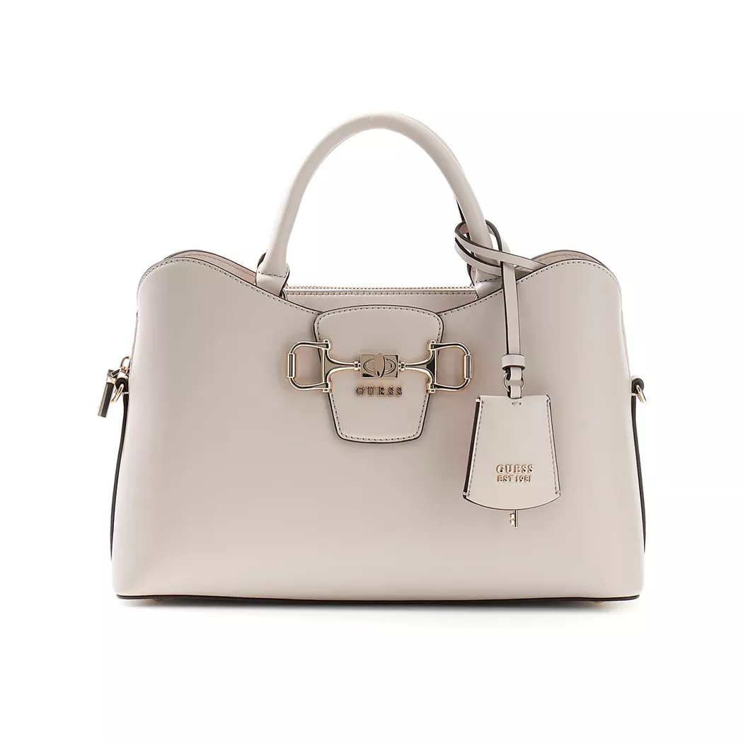 Guess - Satchel Bag, für Damen, Ecru, Größe ONESIZE
