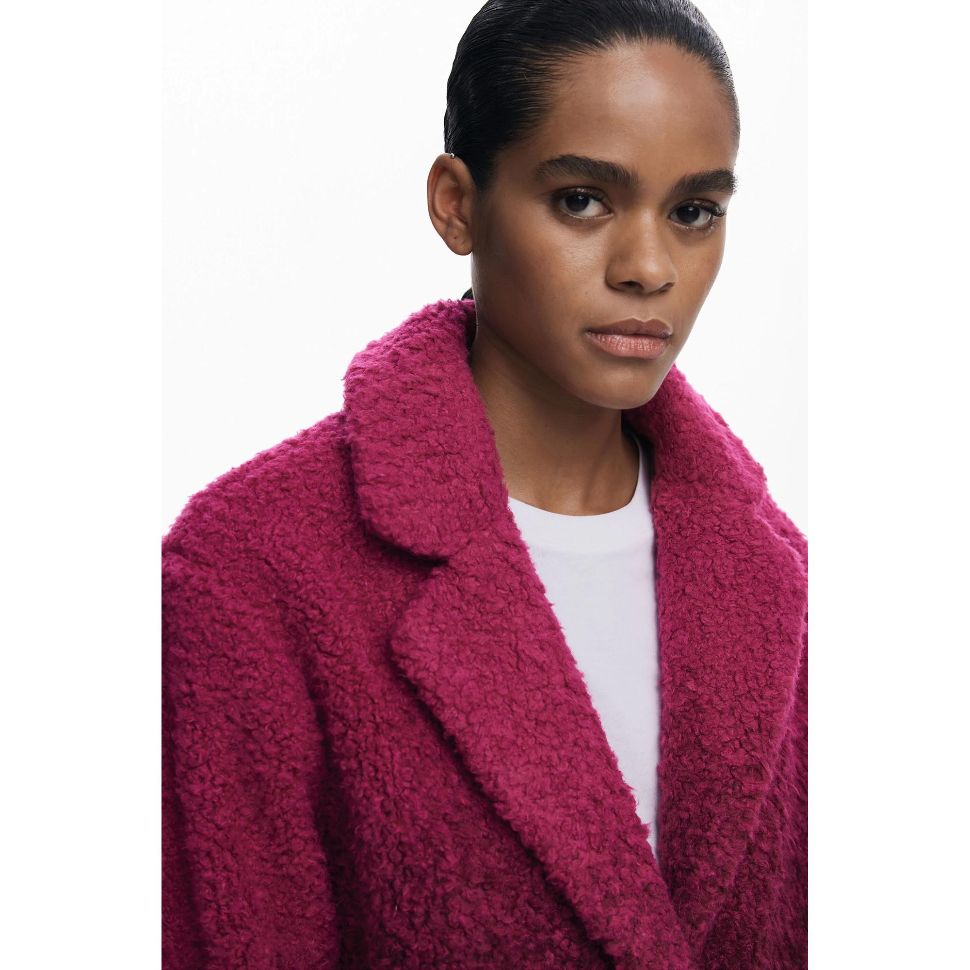 Desigual Ombre Bouclé Mantel  