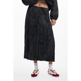 Desigual Gonna Midi Plissettata  