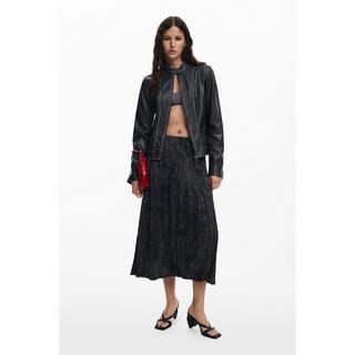 Desigual Gonna Midi Plissettata  