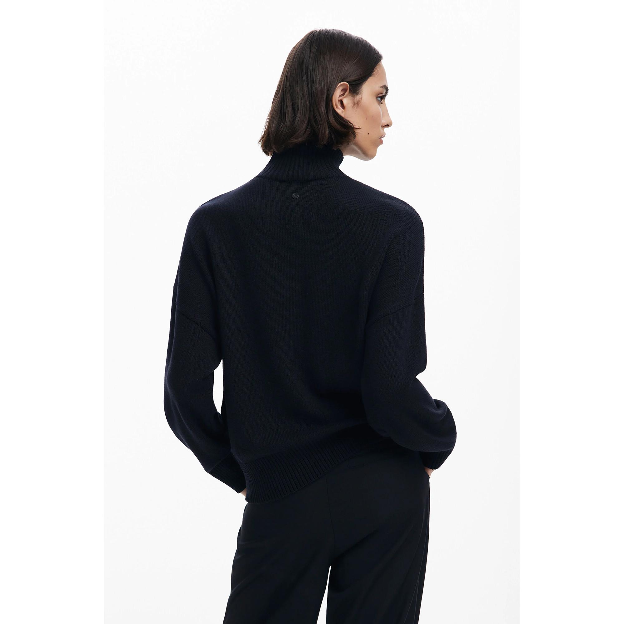 Desigual Pull Jacquard Motif Oiseaux et Fleurs  