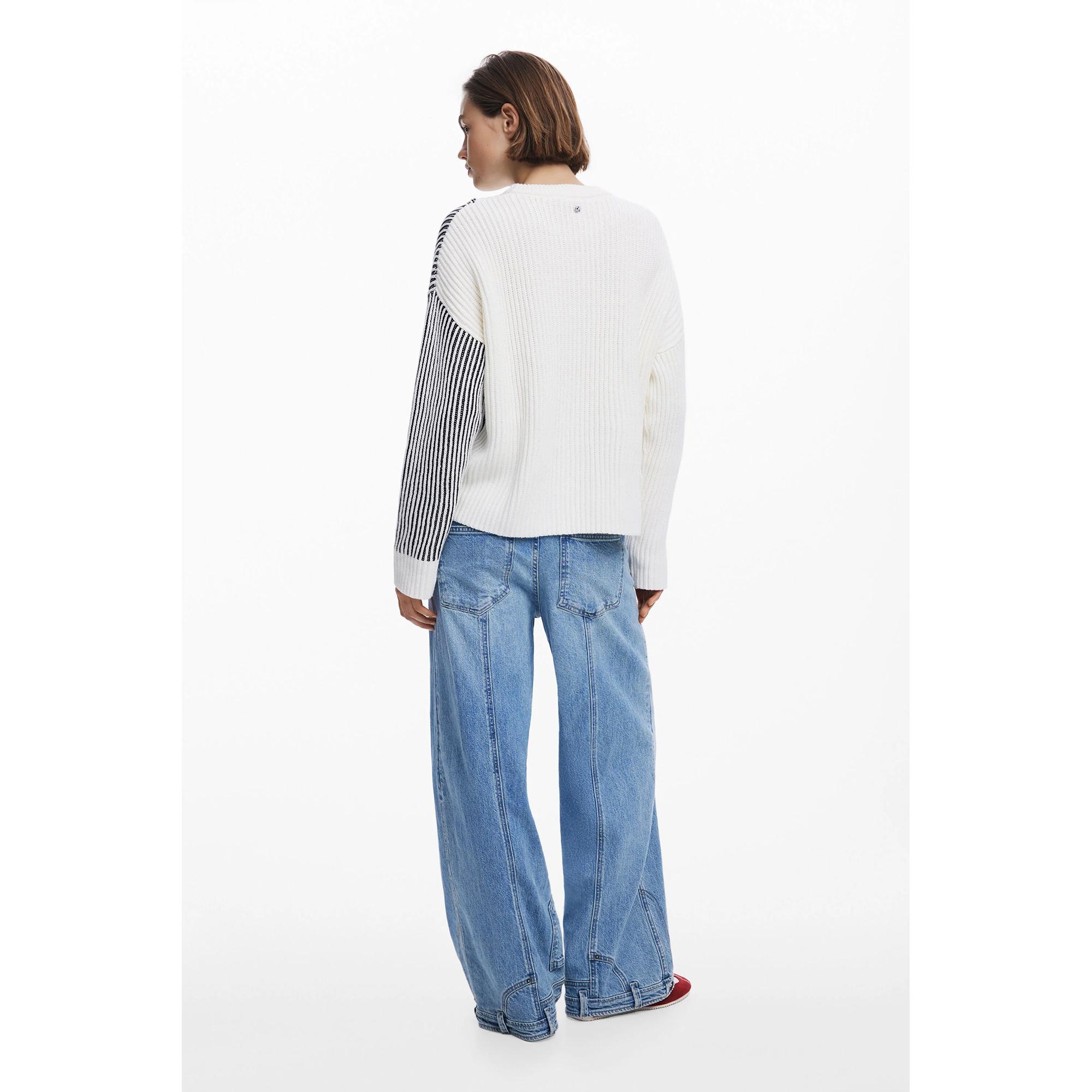 Desigual Jacquard Regular Fit Pullover  