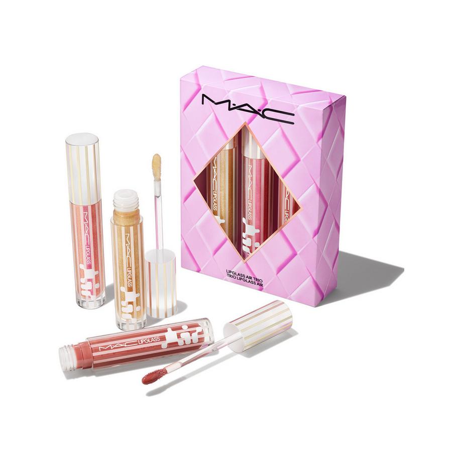 MAC Cosmetics  Gloss Enthusiast Lipglass Air Trio 