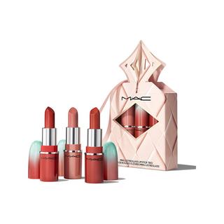 MAC Cosmetics  Wildest Gleams Mini Lusterglass Lip Trio 