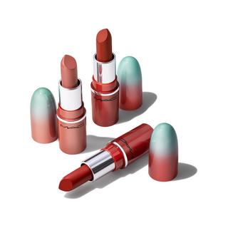 MAC Cosmetics  Wildest Gleams Mini Lusterglass Lip Trio 