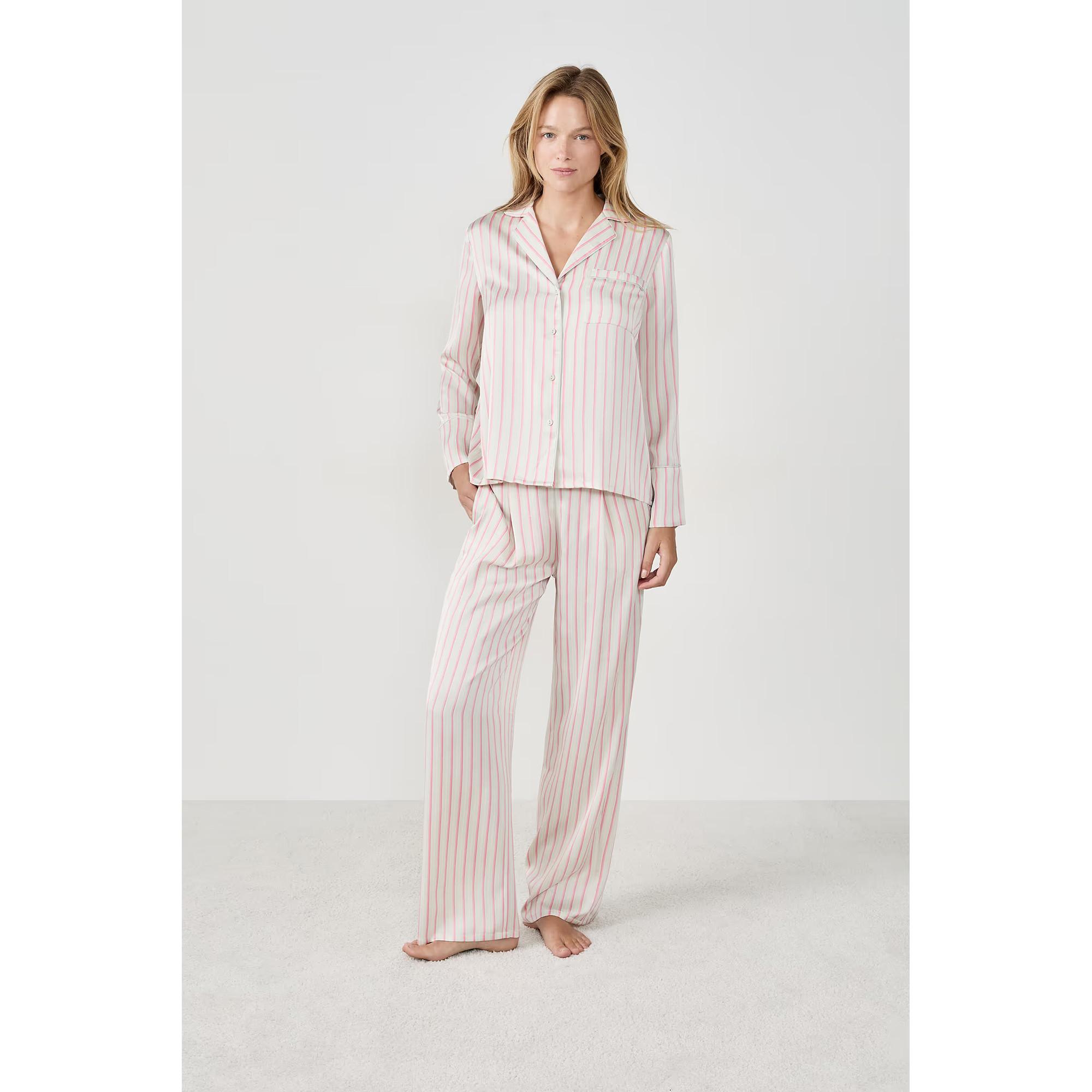 Etam Gestreiftes Pyjama Set  