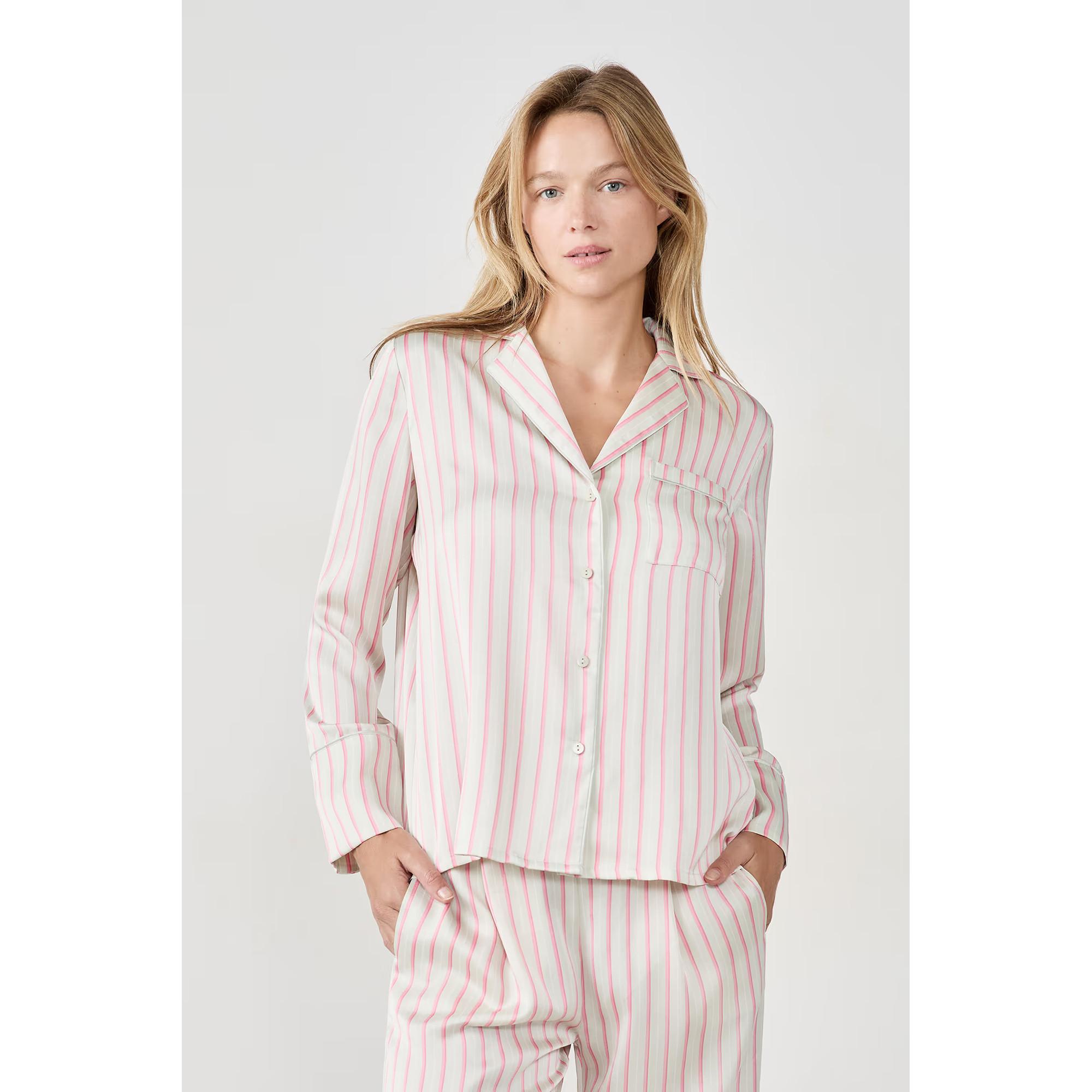 Etam Gestreiftes Pyjama Set  