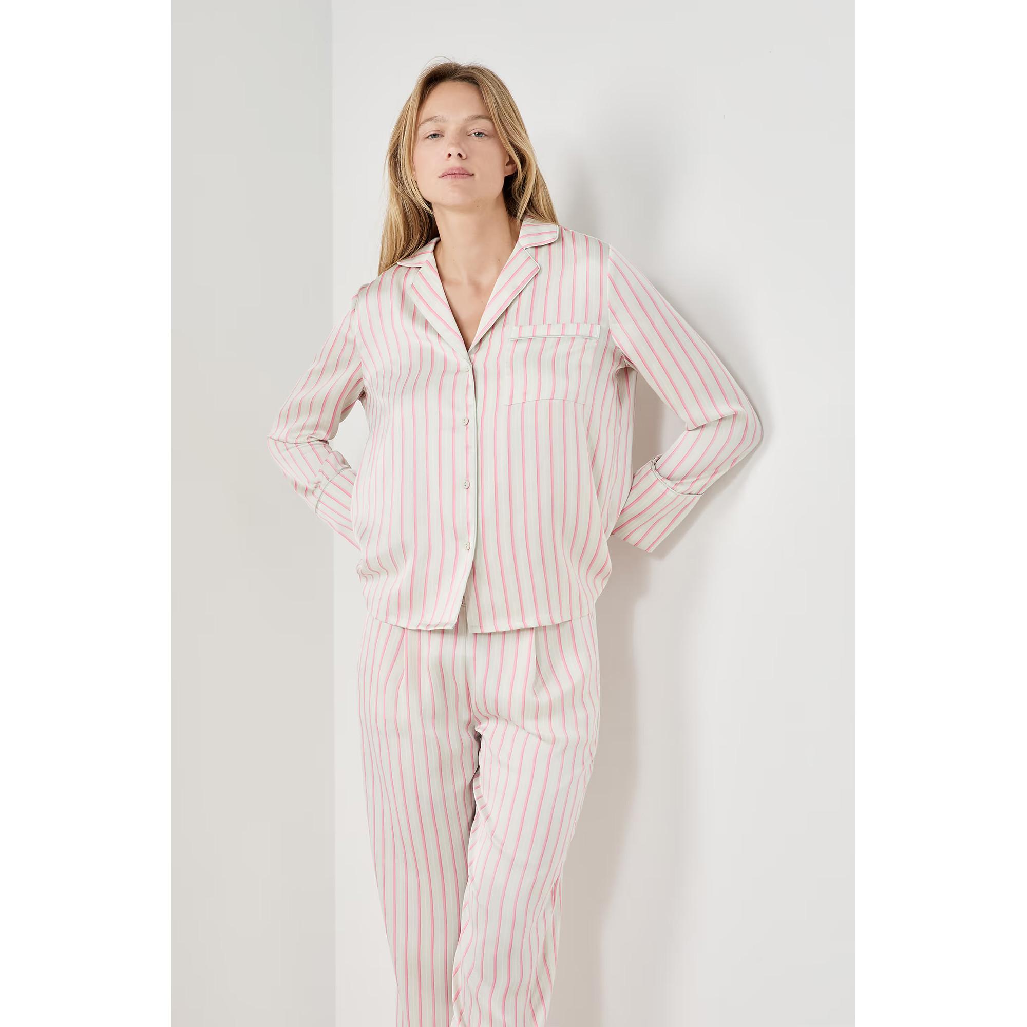 Etam Gestreiftes Pyjama Set  