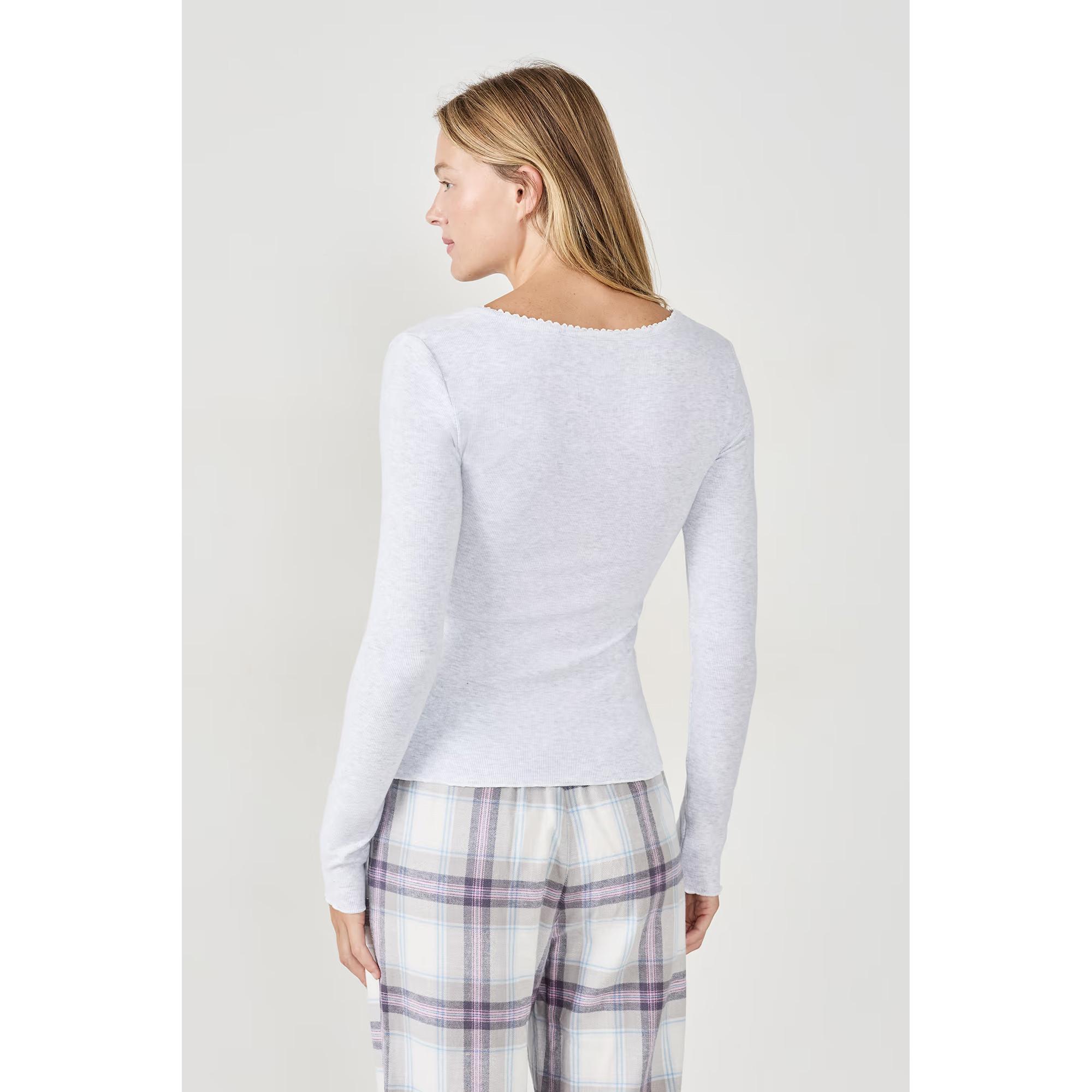 Etam T-shirt à manches longues coupe décontractée  