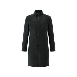 Club of Gents Gerade Passform Stehkragen Mantel  