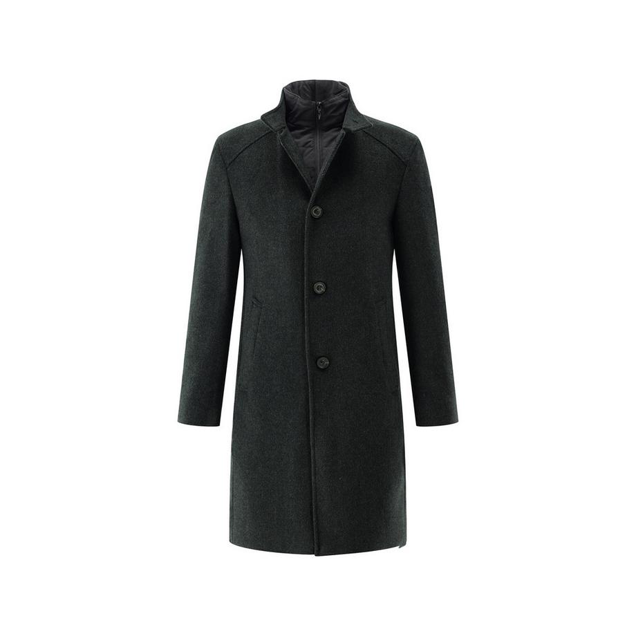 Club of Gents Manteau Col Montant Coupe Droite  