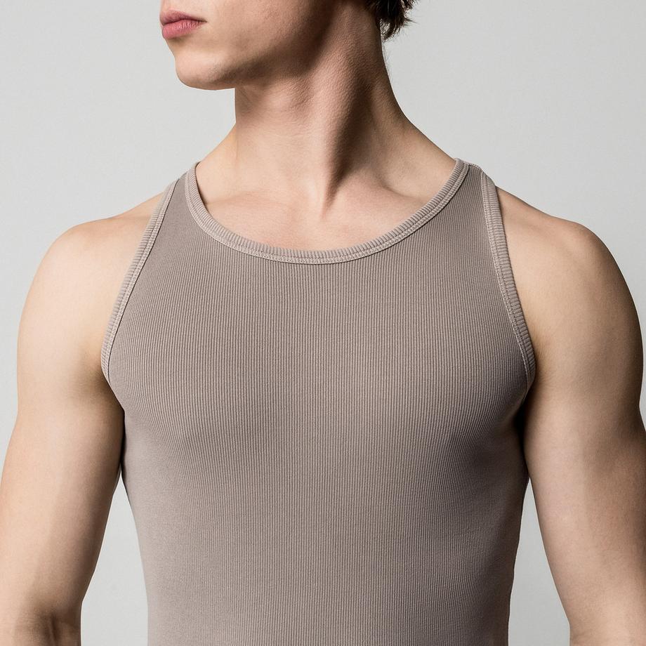 Manor Man Tank Top Rundhals  