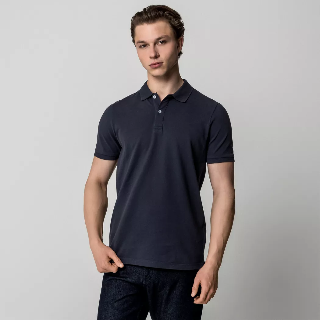 Manor Man - Polo Shirt, für Herren, Marine, Größe XL