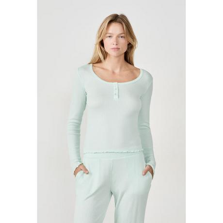 Etam T-shirt côtelé à manches longues  