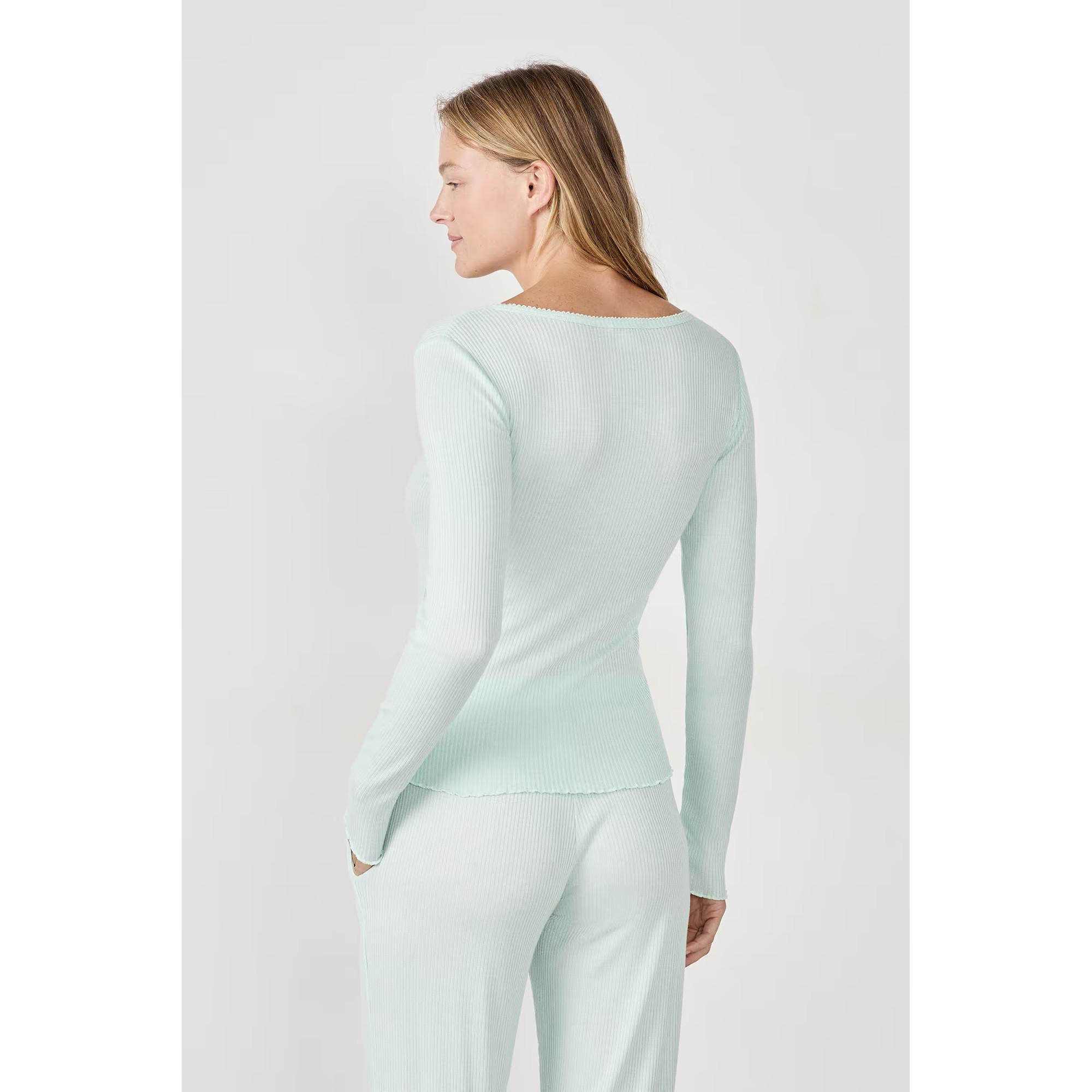 Etam T-shirt côtelé à manches longues  