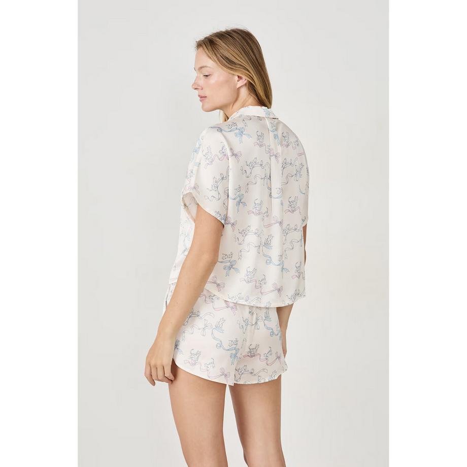 Etam Pyjama Set Satin  