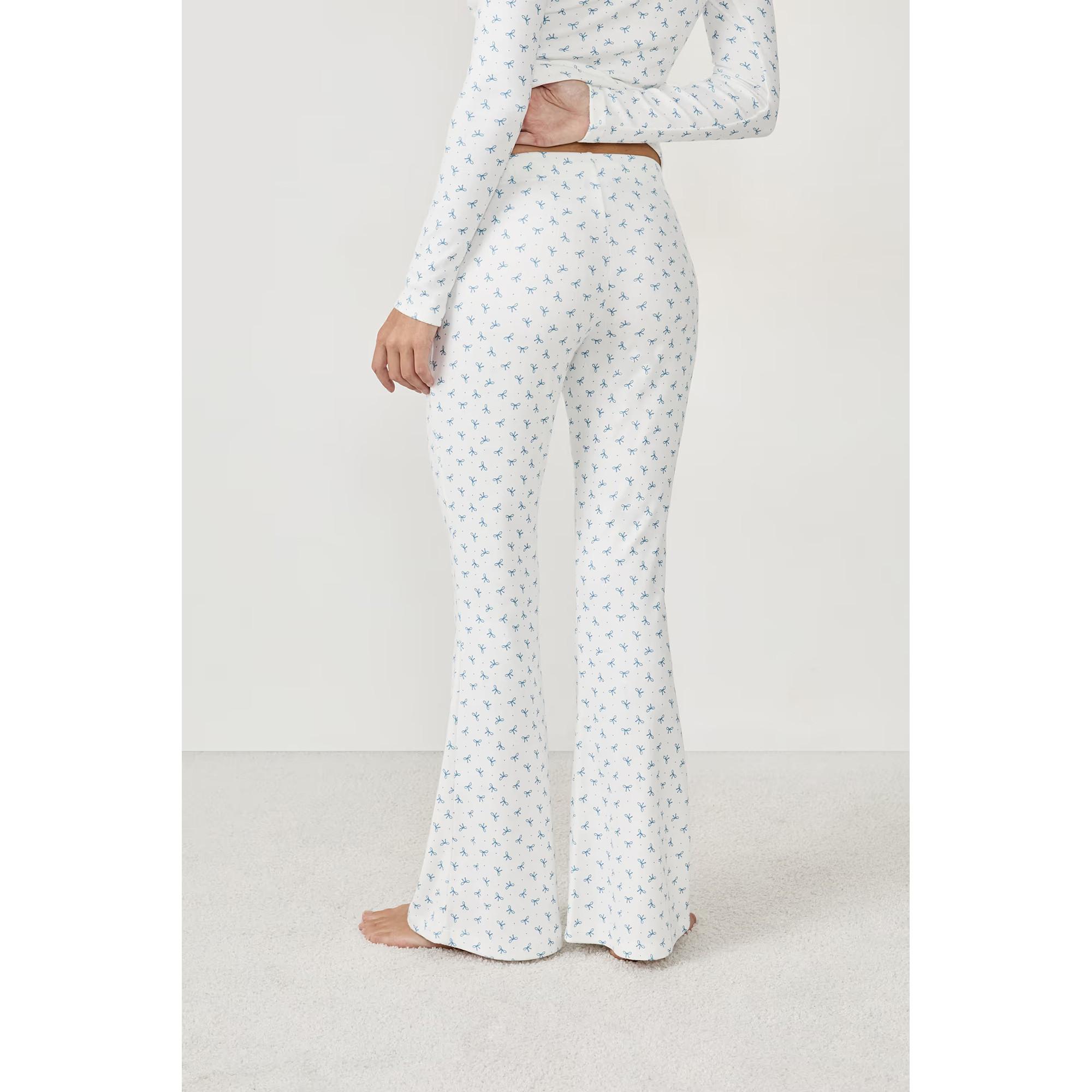 Etam Pantaloni Pigiama Stampa Fiocchi  