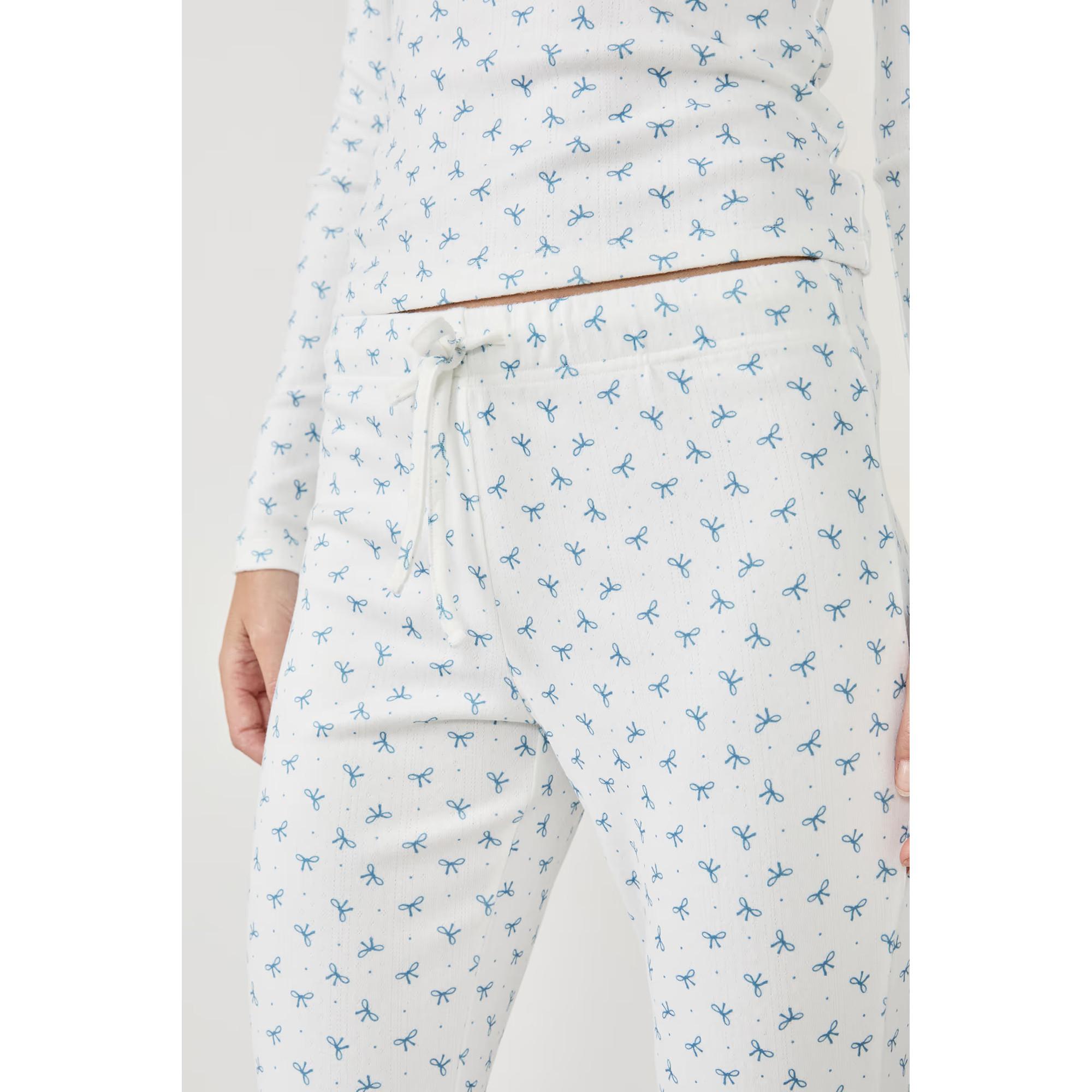 Etam Pantaloni Pigiama Stampa Fiocchi  