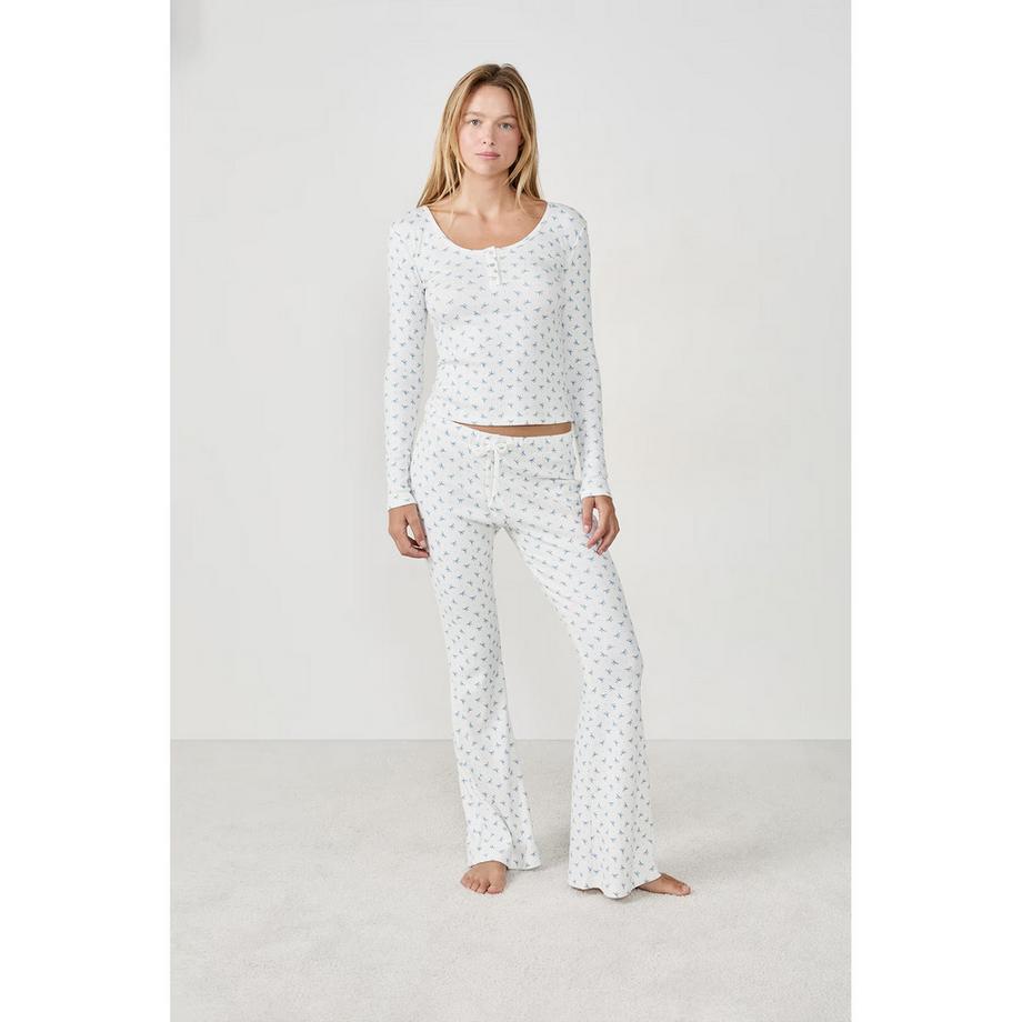 Etam T-shirt stampata a maniche lunghe  