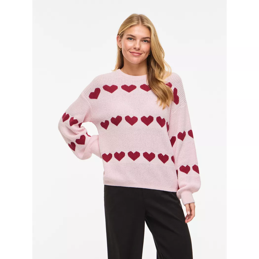VILA - Pullover, für Damen, Rosa, Größe L