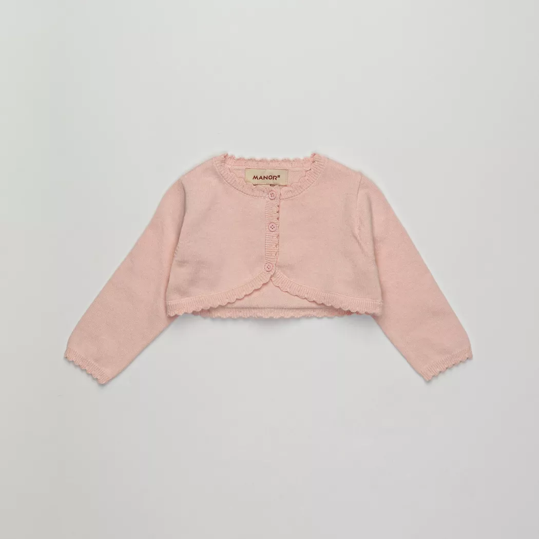 Manor Baby - Cardigan, 104, Rosa
