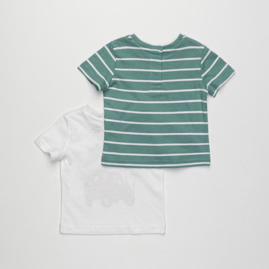 Manor Baby  Lot de 2 t-shirts, manches courtes 