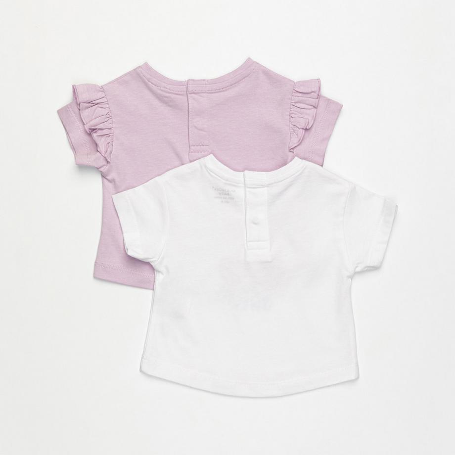 Manor Baby  Lot de 2 t-shirts, manches courtes 