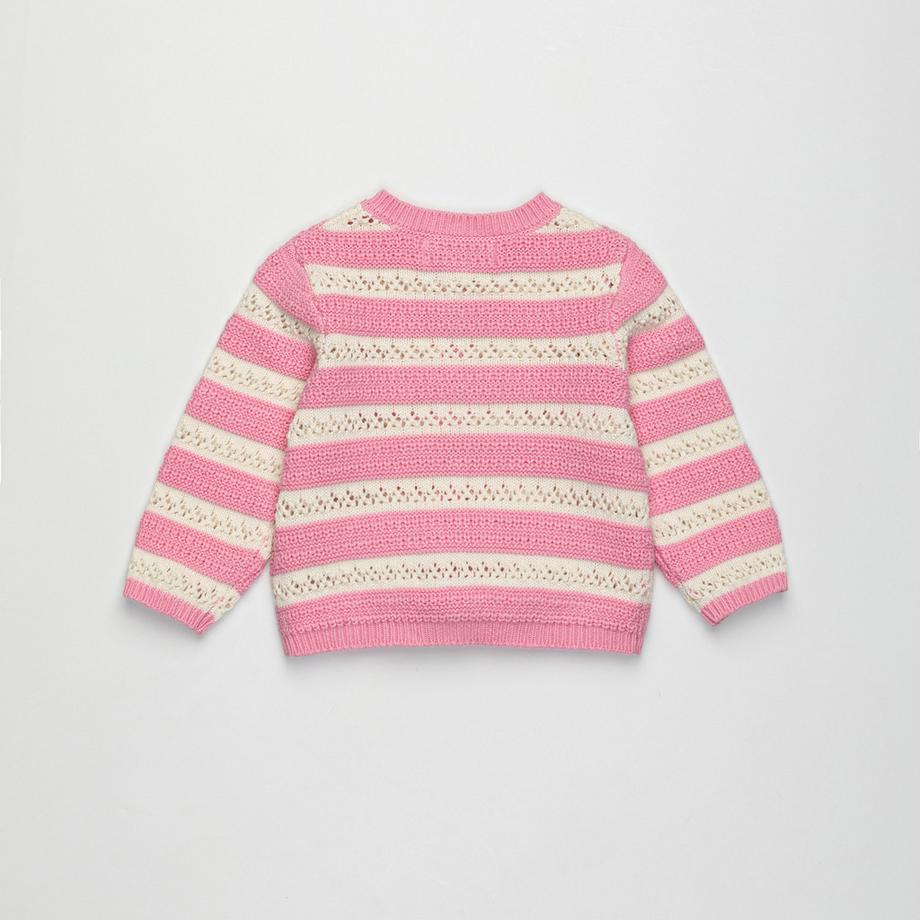Manor Baby Gestreifter Cardigan  